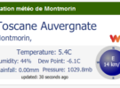 Une station météo sur l'école pour connaître en temps réel l'ensemble des données météorologiques à Montmorin