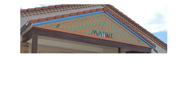 Restauration du fronton de la mairie