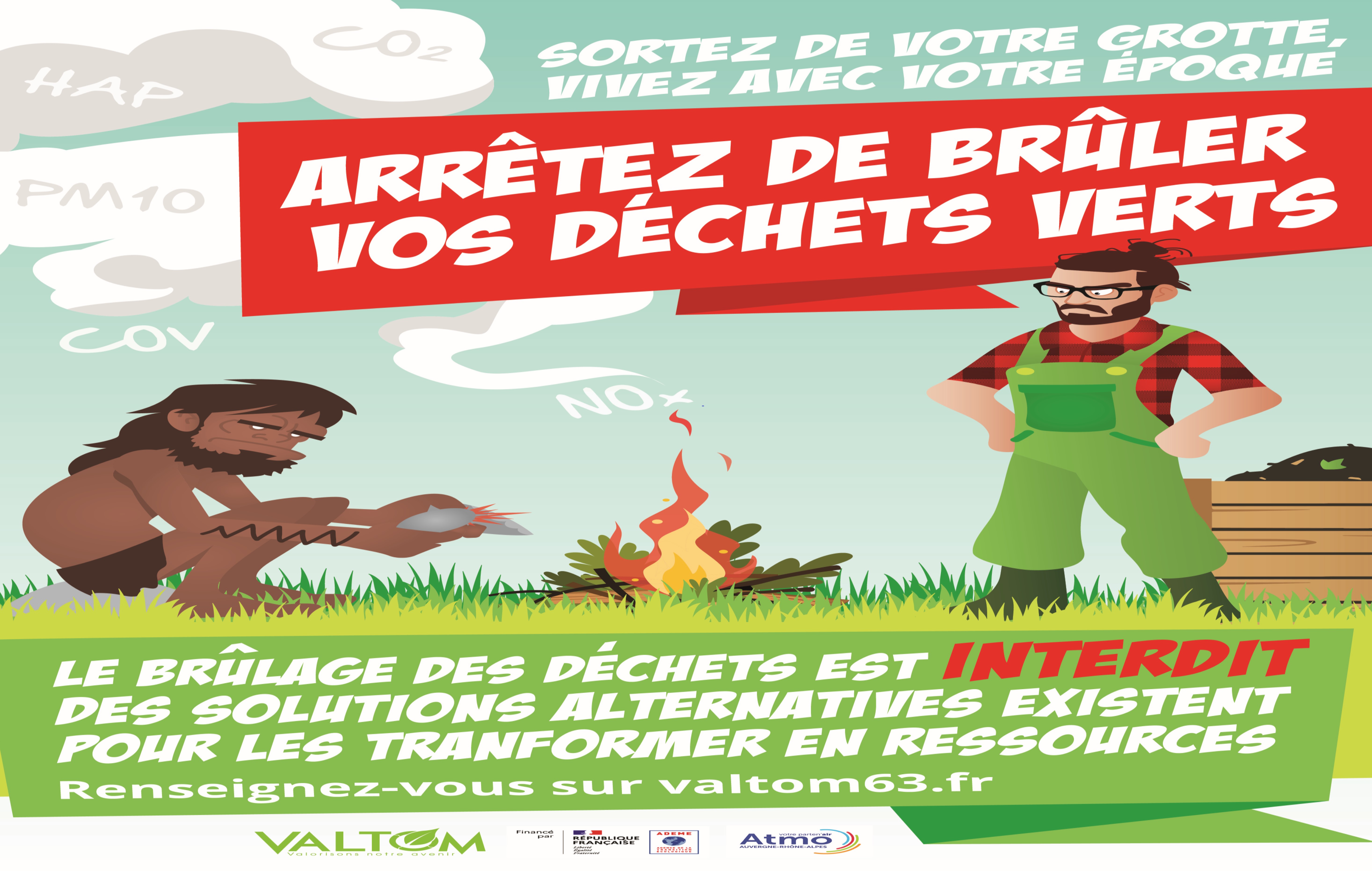 Interdiction de brûlage des déchets verts