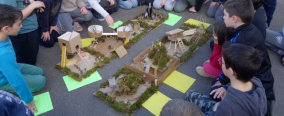 Aménagement de l&rsquo;espace public 2019  – Ecole buissonnière 2